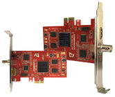 মিডিয়া সার্ভারের জন্য 2 চ্যানেল অডিও ভিডিও ক্যাপচার কার্ড HDMI / SDI PCI-E ক্যাপচার কার্ড